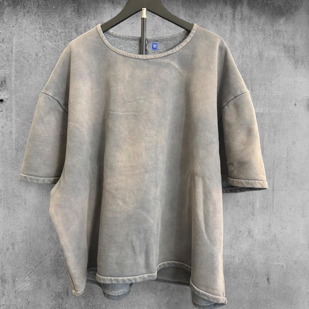 Yeezy Gap gray yoke t shirt size Large Yeezy gap